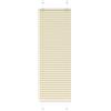 vidaXL Tenda Plissettata Crema 40x100 cm Larghezza Tessuto 39,4 cm, Tenda per Finestra Plissettata, Tenda Plissettata, Tenda a Fisarmonica