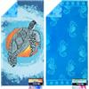 Winthome Telo Mare Reversibile - Teli Mare Grandi 180x90cm, Sciugamano Mare Microfibra Asciugatura Rapida Leggero, Telo da Spiaggia Senza Sabbia, per Donna Uomo Viaggi Vacanze Nuoto Campeggio (2 Pack)