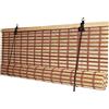 AlmaStore Tapparella Avvolgibile in bamboo a rullo | In listelli di bambù | Tenda da sole oscurante | 100x160-120X250-150x300-200X300 cm (150x300 cm, Marrone Chiaro)