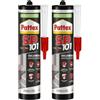 Pattex Sigillante Polimerico SP101, Sigilla e Incolla, Multimateriale, Elevate Prestazioni, Aderisce su Superfici Umide, Resiste ai Raggi UV e Intemperie, Sigillante Grigio, Cartuccia da 280 ml