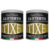 TIXE Glittertix Additivo Glitter per Pittura | Glitter per Pareti Effetto Luminoso e Brillante per Superfici Decorate | Decorativo per Idropitture e Smalto all'Acqua | 75ml | Oro (Confezione da 2)