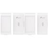 Nivian NVS-VIBRATION2 - Sensore di Vibrazione e Rottura Vetro Wireless | Rilevatore Anti-urto per Finestre, Vetrine e Oggetti | Portata 100 m | Senza Fili | Compatibile con Allarme Nivian