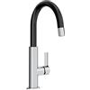 Bristan MLB SNK BLK Melba - Miscelatore per lavello da cucina, con beccuccio girevole, colore: Nero