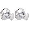 GROHE 19854001 Adria Parte Esterna Rubinetto ad Incasso, Cromo (Confezione da 2)