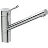 Ideal Standard - Ceralook, Miscelatore monocomando per lavello da cucina, Bocca alta tubolare orientabile, Cromato