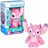 Famosa Puppetronic Angel - Bambola animatronica interattiva, movimento testa e bocca con sensore tattile, suoni autentici, tecnologia per la comunicazione con stitch, esperienza immersiva, famosa (RE007100)