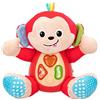 winfun 46507 - Peluche interattivo con Luce e Suono, Peluche educativi per Bambini, Scimmia Canta e impara, a Partire da 3 Mesi, batterie Incluse, Giocattoli e Regali Prima Infanzia