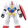 BANDAI Blockcross Gundam RX‑78‑2 - Robot Mobile Suit Gundam leggendario da assemblare - Gioco di Costruzione con Blocchi modulari intercambiabili - attività per 8 Anni 61058