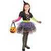Ciao- Barbie Strega Multicolor Halloween Special Edition Costume Bambina (Taglia 3-4 Anni), 11659.3-4