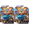 MONSTER JAM, Veicolo Die-Cast Glaze Machine, in Scala 1:64, Giocattoli per Bambini, 3+ Anni (Confezione da 2)