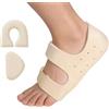 LOLANIUT Cuscinetti per tallone, solette per sperone calcaneare - Supporto per arco plantare regolabile con smorzamento gel Sebs, scarpe per tallone per scarpe, supporto antiurto contro il dolore per tutti i
