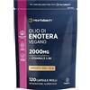 Horbäach Olio di Enotera Perle 2000mg | con Vitamina E & B6 | 120 Capsule Puro | Evening Primrose Oil | Horbaach