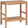 Generico Mobile per Lavabo in Massello di Teak 74x45x75 cm