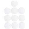 SHINEOFI 10 Pezzi Rete Rotonda per Punto Croce in Plastica Bianco, Multiuso e Tagliabile, Come Fodera per Borse e Progetti DIY per Amanti del Fai da Te