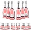 Sant'Orsola - Vino Cuvèe Rosa, da Prestigiosa Uva Italiana, Gusto Morbido con Note Aromatiche e Fresche, 6x750 ml (Confezione da 4)