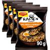 MAGGI Noodles Ramen Pollo 1 porzione da 90g (Confezione da 4)