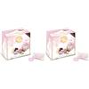 Buratti Confetti alla Mandorla Ricoperta di Cioccolato, Tenerezze Vassoio Rosa - 500 g (Confezione da 2)