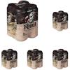 Kozel Birra Lager Dark, Multipack con 4 Birre in Lattina da 50 cl, 2 L, Gusto Leggero e Sorprendentemente Rinfrescante (Confezione da 5)