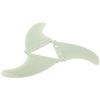 Ycauty Pinna Caudale per Tavola da Surf Pinne in PVC Durevoli Impostate per Coda da Tavola da Surf per Lunga per il Giallo