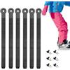 Patifirst Cinghie per Attacchi da Snowboard - Alta Elasticità con Viti,Sostituzione Legatura Con A Per Snowboard,Per Donne Uomini Ragazzi