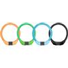 ReachMall Lucchetto a combinazione per bici, cavo a 4 cifre, in acciaio ispessito, portatile, per mountain bike, moto, pendolari, campeggio, palestra, parcheggio sicuro