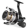 YXADGML Mulinello Pesca Rapporto di Trasmissione Professionale Ultraleggero 1000~7000 5.2:1, Mulinello da Pesca con Bobina in Metallo CNC Max Drag da 26LB(3000 Series)