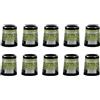 Qianly 10 Pezzi Golf Club Ferrules Adattatore Manicotto Golf Club Copertura estremità Gomma Accessorio Affidabile Compatibile con Golfisti Riparazione, Blu