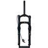 BSFHQS Forcella Ammortizzata per Bici da Neve 20 26 Pollici 4.0 Pneumatici Fat Bikes Forcella Pneumatica 120mm Corsa Forcella Anteriore 1-1/8'' QR 9mm per Snow Beach(Straight-Remote,20)
