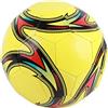 Generic Pallone da Calcio di Misura Standard 5 Pallone Sportivo da Calcio PVC a Prova di Perdite a Prova di Usura per Competizioni di Allenamento con Valvola Dell'aria di Tenuta d (Huang Xuanfeng
