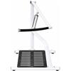 SZLIFE Pressa Spalle Professionale in Acciaio, Attrezzo Fitness Arancione per Palestra in Casa, Carico Massimo 150 kg