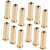 Healeved 12 Pezzi Inserti in Ottone per Aste da 6,2 Mm ID 0,244 Bilanciamento da 38 Grain, Installazione Semplice per Tiro e attività Outdoor