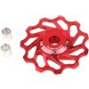 ReachMall 11/13T Puleggia Della Bici Da Strada Ruota In Lega di Alluminio Deragliatore Posteriore Rullo Con Cuscinetti Lisci Per 7/8/9/10 Velocità Ingranaggi