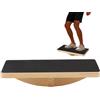Generico Tavola Per L'allenamento 'equilibrio - Disco Portatile Di Stabilità In Legno, Strumento Antiscivolo Per L'allenamento Della Centrale, Piattaforma Ergonomica Per Esercizi Fitness | Uso Riabil