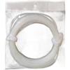Tidgel Lenza da pesca a mosca trasparente a lento affondamento, 30,5 m WF, con doppi anelli saldati, nylon a basso attrito, per colata in acqua chiara