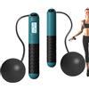 Generic Corda per saltare pesante senza fili con contatore per allenarsi corda per saltare ponderata per casa, palestra, sala yoga, all'aperto