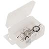 WOVEBIUS 11 pz/set Canne Da Pesca A Mosca Guide 4-6WT Canna Da Pesca Costruzione FAI DA TE Anelli