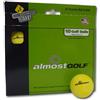 Almost Le migliori palline per imparare a giocare a golf del mondoPerfetto per gli allenamenti di golf. Contatto solido per un grande colpo. Volo limitato per l'uso in cortili. Adatto per interni. 10 Pack