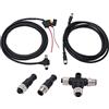Fockety NMEA 2000 Starter Kit, IP67 Impermeabile, Cavi Dorsali Universali, Cavi Drop Tees Terminatori, Kit per NMEA 2000, Accessori GPS Marittimi
