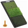 Xgdsnly Tappetino Pratica Golf Antiscivolo Tappetino Colpi Golf Portatile Green Artificiale per Allenamento Outdoor