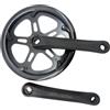 ReachMall 48T 165mm Bike Guarnitura In Lega di Alluminio Foro Quadrato Singola Velocità Con Catena Guard Per Bicicletta Pieghevole Ebike Fixed Gear