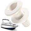 Generico Raccordo Passascafo per Barche - Scarico Dritto per Ponte - Connettore Passascafo Yacht - Nautici Scarico A Pavimento, Forniture Drenaggio Ponte, Adatto A Barche, Yacht E Kayak