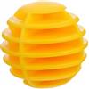 Xgdsnly Palla da Pratica Golf a Strisce Visibilità Palla Ad Alta Visibilità Allenamento Golf Resistente Attrezzatura Sportiva per Interni, Esterni, Bianco