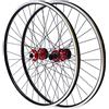chennnls Set di ruote MTB 27.5, cerchio in alluminio, freno a disco, ruota anteriore e posteriore per bici con cambio a 7-12 velocità