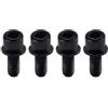 ReachMall 4Pcs M6 Idraulico Freno A Disco Pinza Bulloni In Acciaio Nero Viti E Pratico Hardware Di Fissaggio Per Bici
