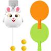 Generico Gioco Da Рīng Pong Per Porta - PC, Allenatore Di Piñg-рoņg, Giocattolo Per Coordinazione Occhio-mano A Tema Coniglio | Piñg-рoņg Sulla Porta Per Bambini, Attività Genitore-figlio E Pratica Sportiva In