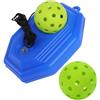 QUILSTM Strumento di Allenamento per Il Pickleball Migliorato con funzioni utili Che aiutano Tutti i Giocatori a Raggiungere la padronanza delle abilità, Giallo, 21x14x6cm