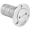 Rjrjc Porta di riempimento del Serbatoio dell'olio per gasolio Marino da 38 mm e 1,5 Pollici, Grado in Acciaio Inossidabile 316, Finitura a Specchio Altamente Lucida, antiruggine per