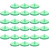 HAPINARY Indicatori di Posizione per Palline da Golf Plastica 100 Verde Strumento di Posizionamento per Accessori Golf Outdoor