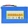 BGGNG 36V 20AH 10S2P Batteria Al Litio Per Bici Elettrica Capacità Ad Alta Potenza Batterie Scooter Elettrico Batteria Con Caricabatterie Scheda Di Protezione Integrata XT90+DC