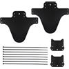 Jnchdghwa Accessori per Mountain Bike - Set di Parafanghi per Ruote da 26, 27,5, 29 con Adattabilità Regolabile e Design Leggero.